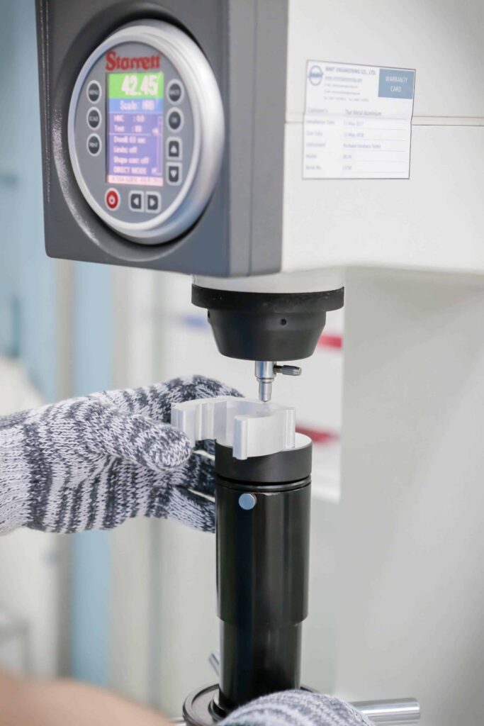 Hardness Tester to measure the hardness of the work